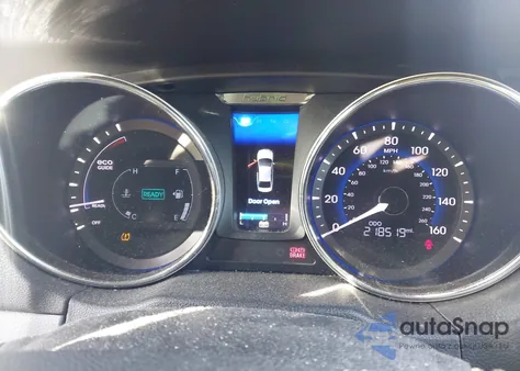 2013 Hyundai Sonata Hybrid из США, поврежденный, VIN KMHEC4A41DA078708